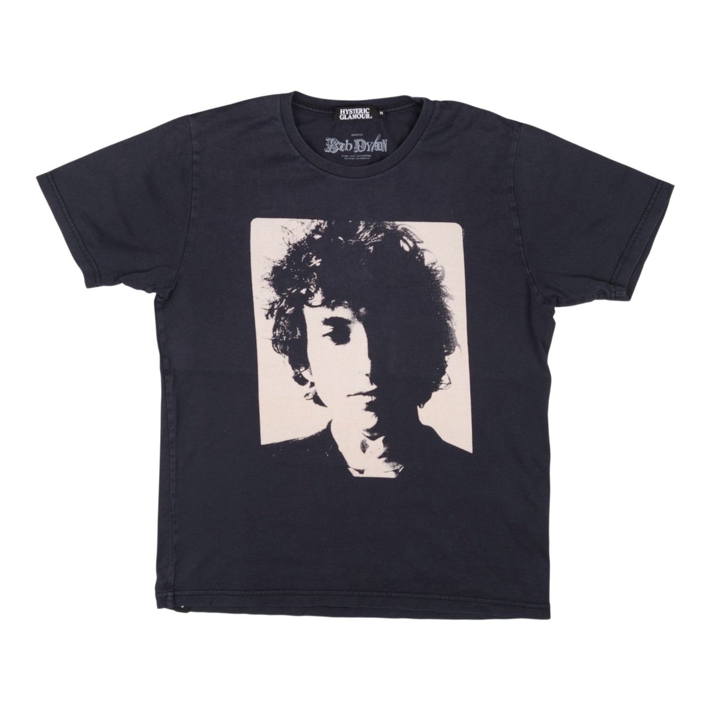 Hysteric Glamour "Tarantula By Bob Dylan" Black Tee