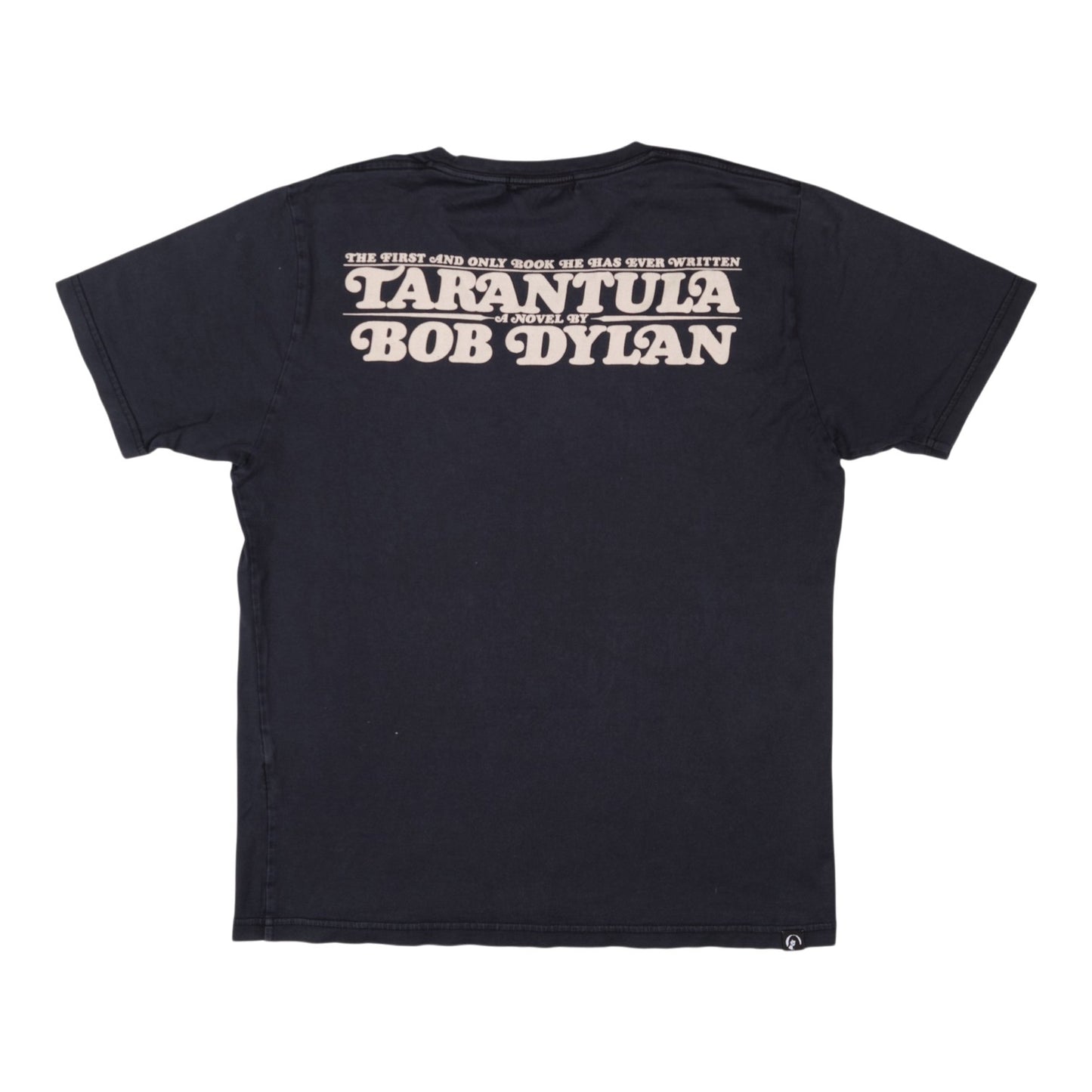 Hysteric Glamour "Tarantula By Bob Dylan" Black Tee