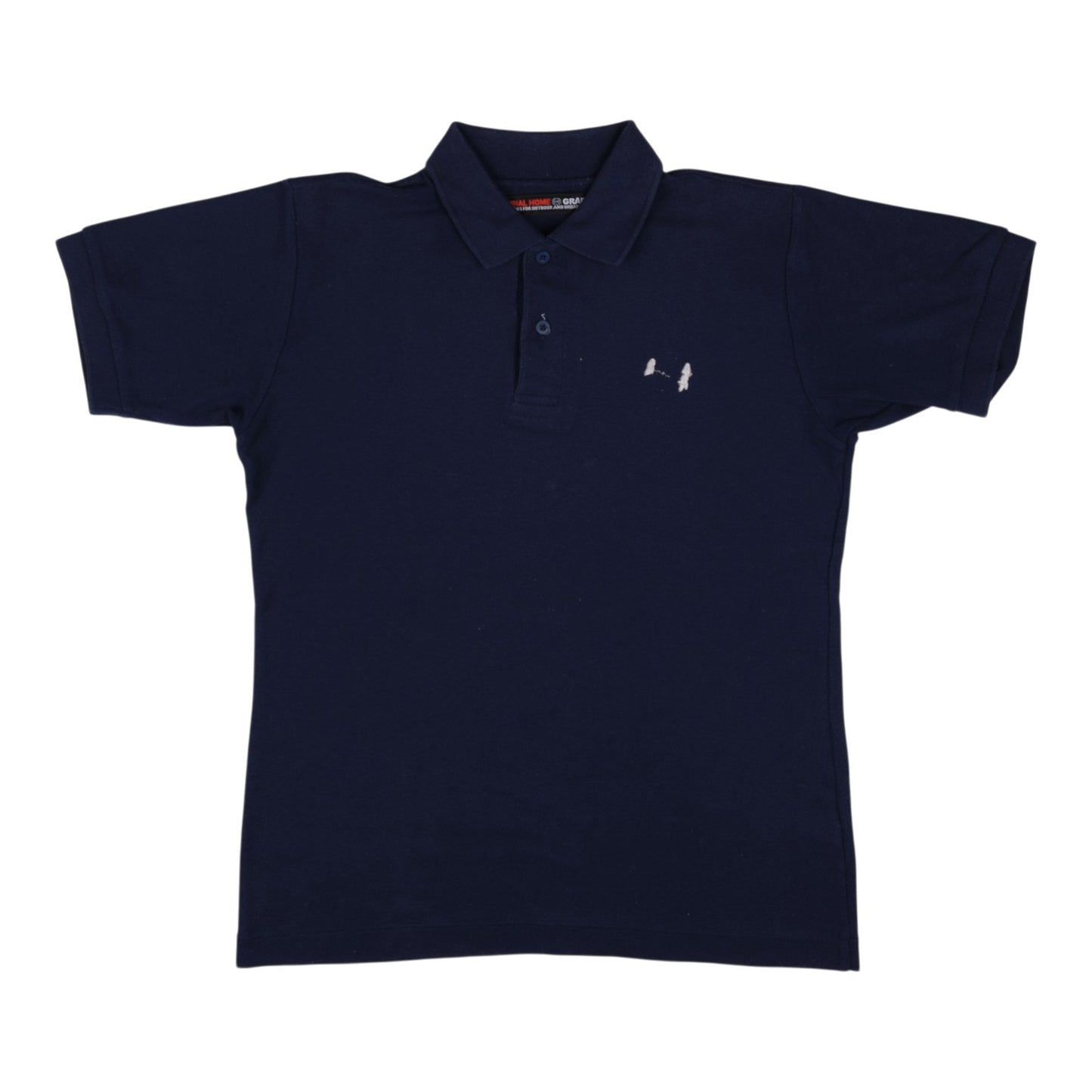 Final Home Graphics Commodified Navy Polo