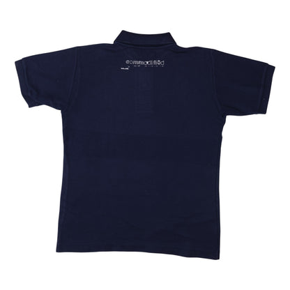 Final Home Graphics Commodified Navy Polo