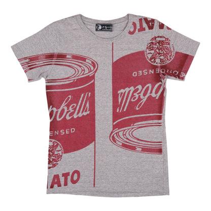 Hysteric Glamour x Andy Warhol "Campbell's Soup Cans" Grey Tee