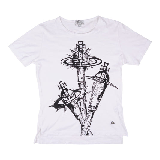 Vivienne Westwood MAN Medieval White Tee