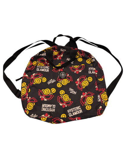 Hysteric Glamour Tokyo Backpack Black All Over Print