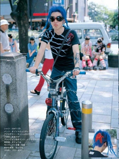 20471120 "Veins" SS98 Black Tee