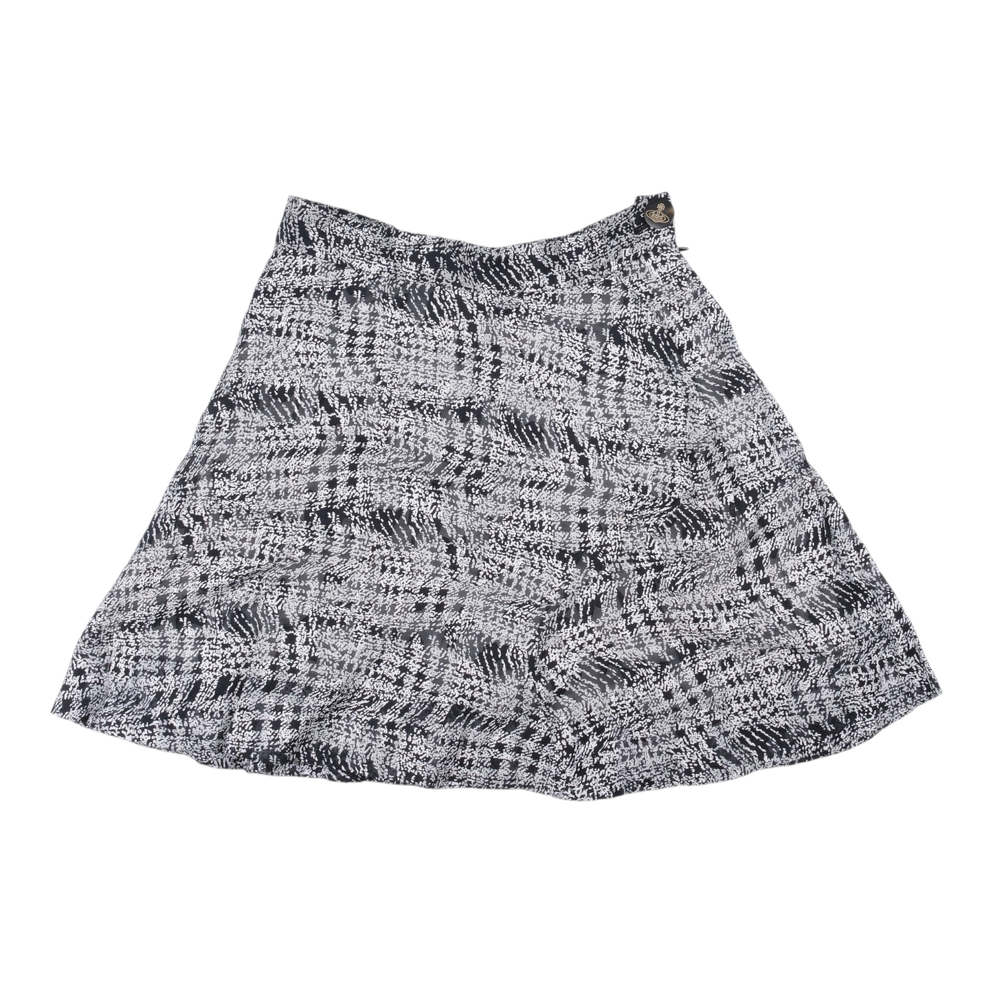 Vivienne Westwood Anglomania Abstract Patterned Skirt