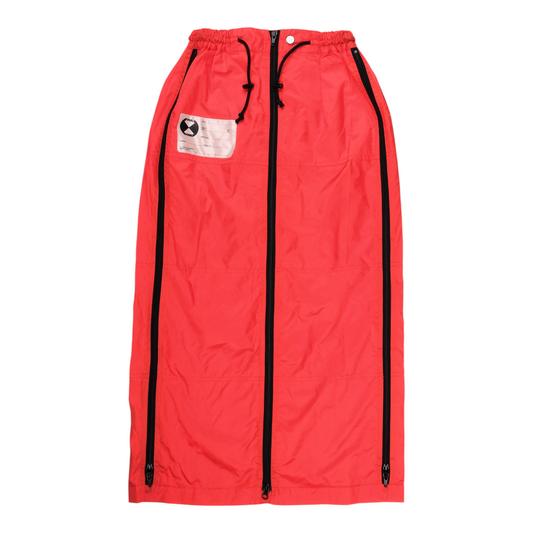 Final Home Survival Red Maxi Skirt