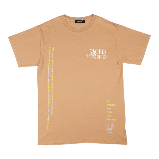 Undercover "The Acid Soup" AW19 Beige T-Shirt