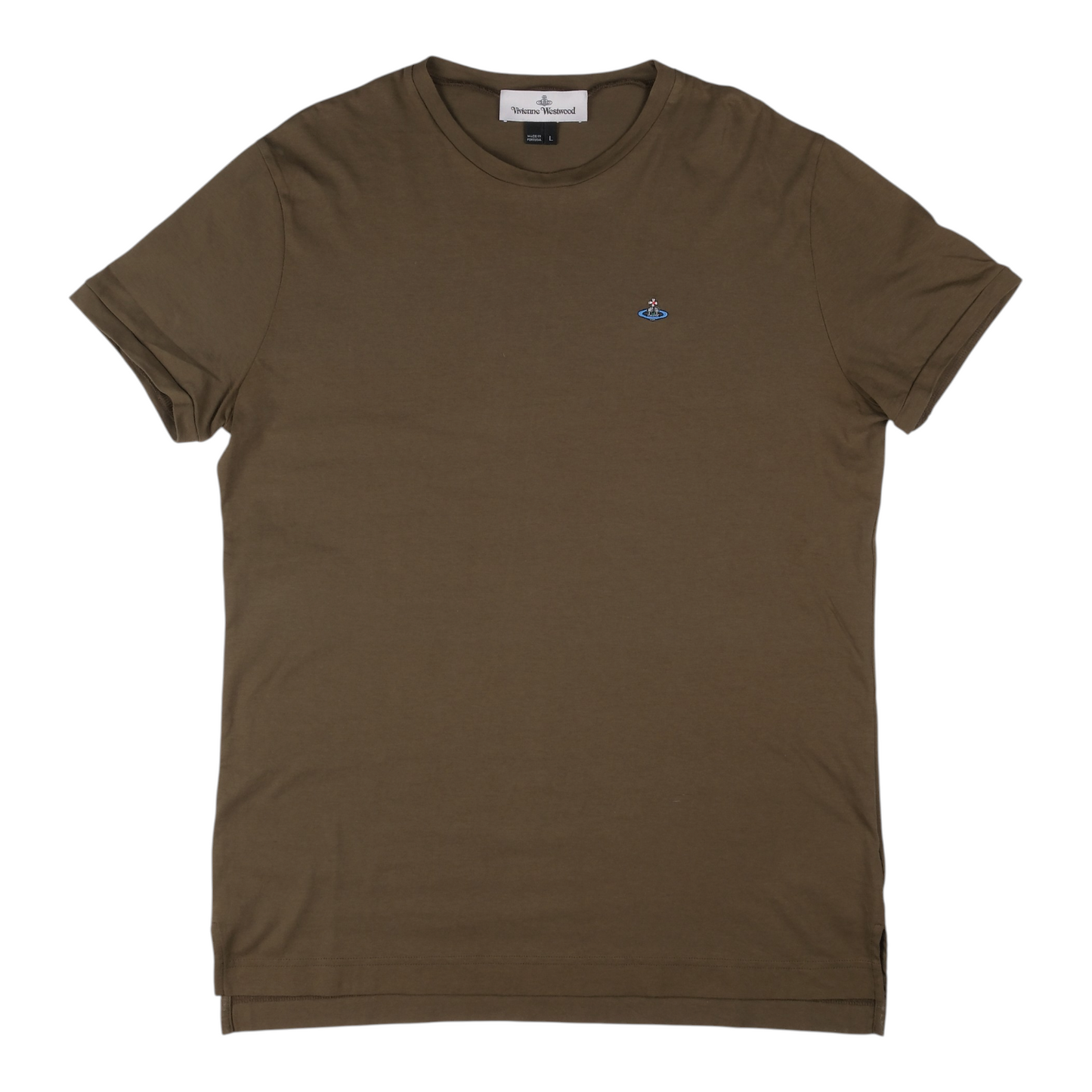 Vivienne Westwood Orb Logo Olive T-Shirt