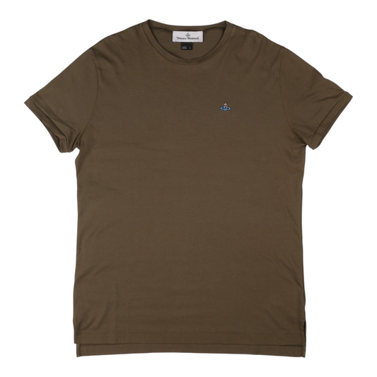 Vivienne Westwood Orb Logo Olive T-Shirt