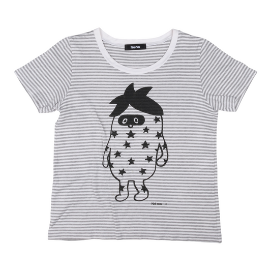 Né-net Star Character Striped Grey T-Shirt
