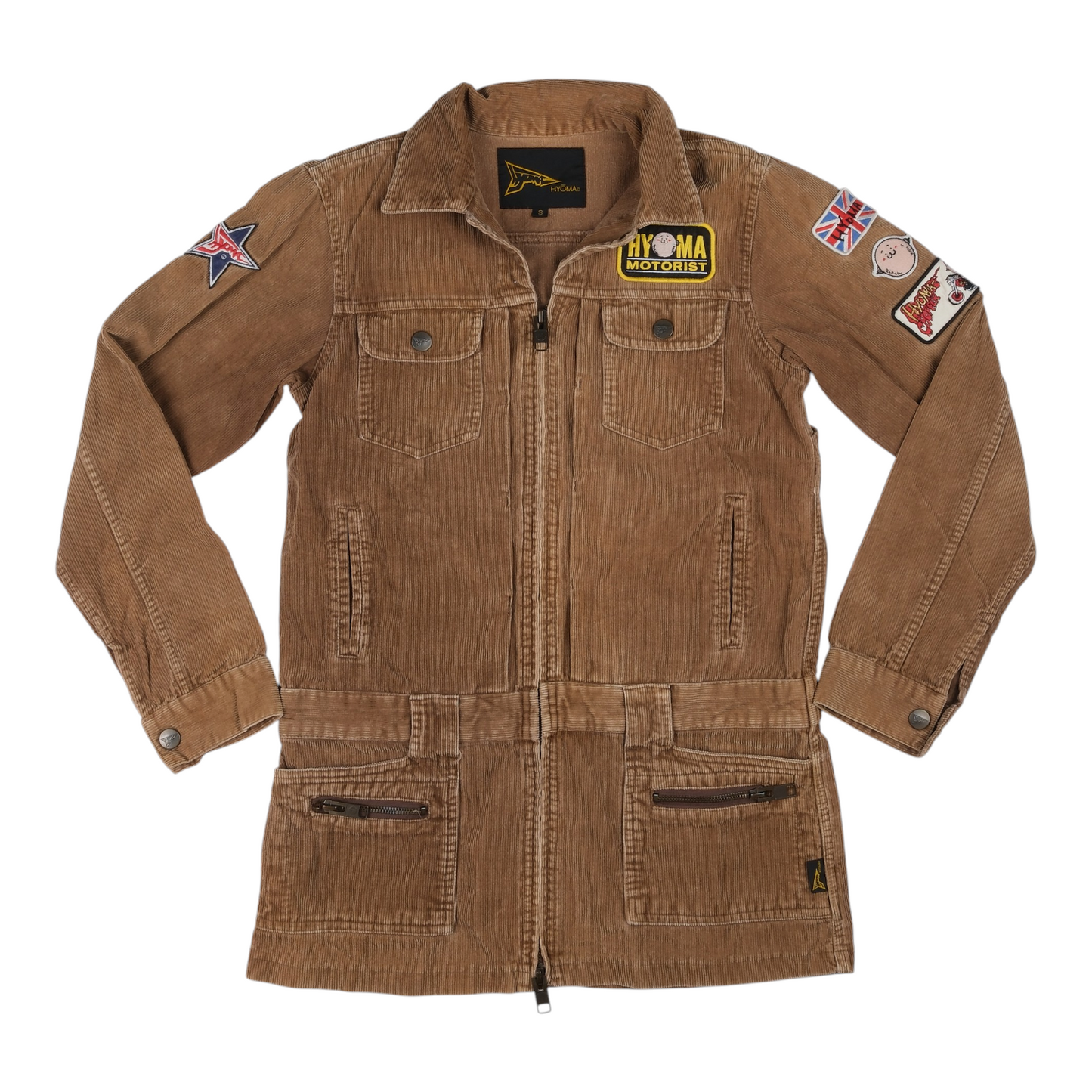 20471120 Hyoma "Hyoma Motorist" Corduroy Jacket