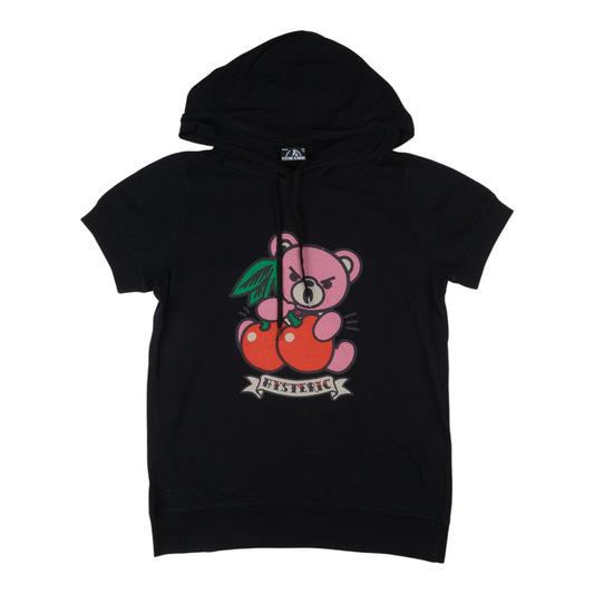 Hysteric Glamour Pink Bear Apple Graphic Hoodie Tee