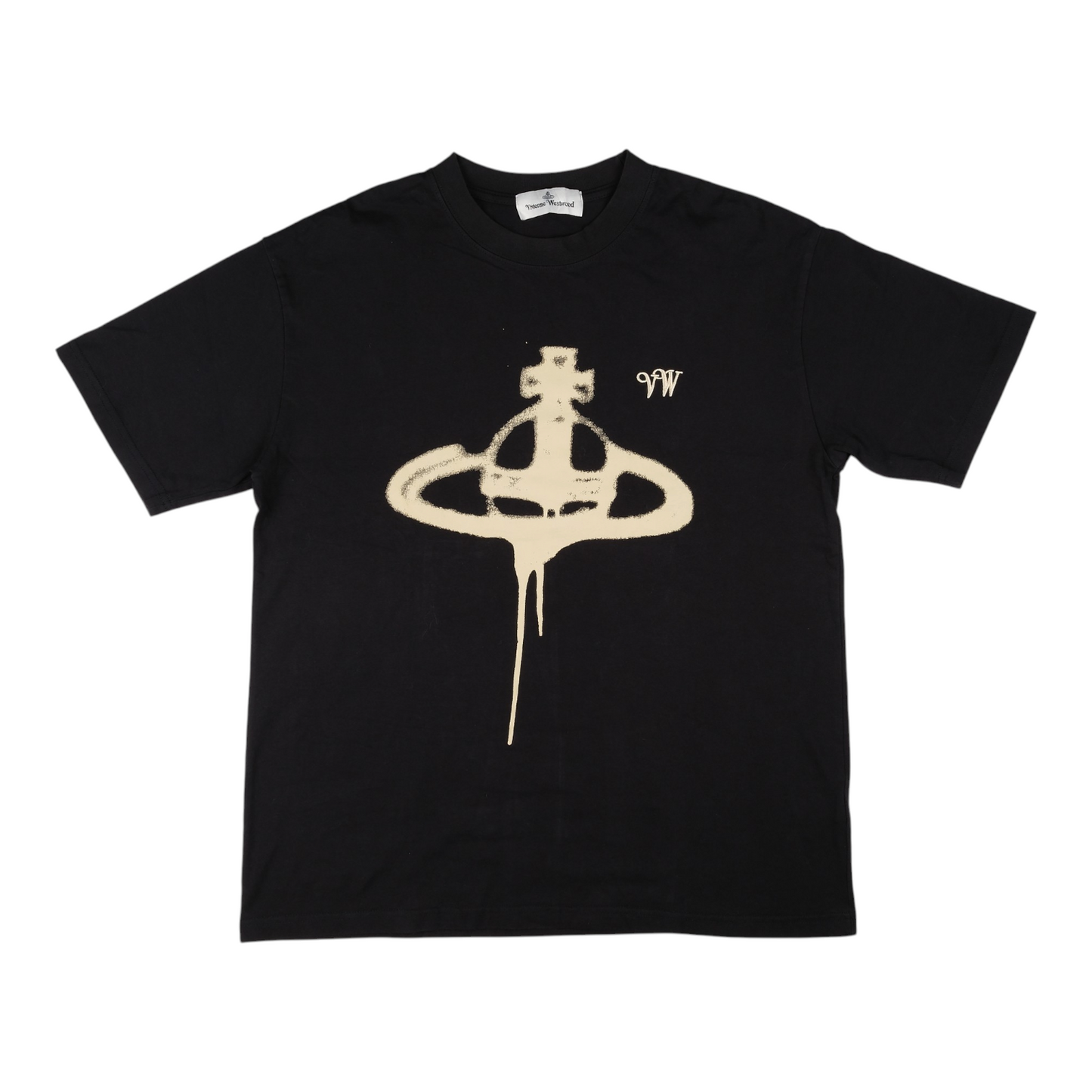 Vivienne Westwood Spray Orb Black T-Shirt