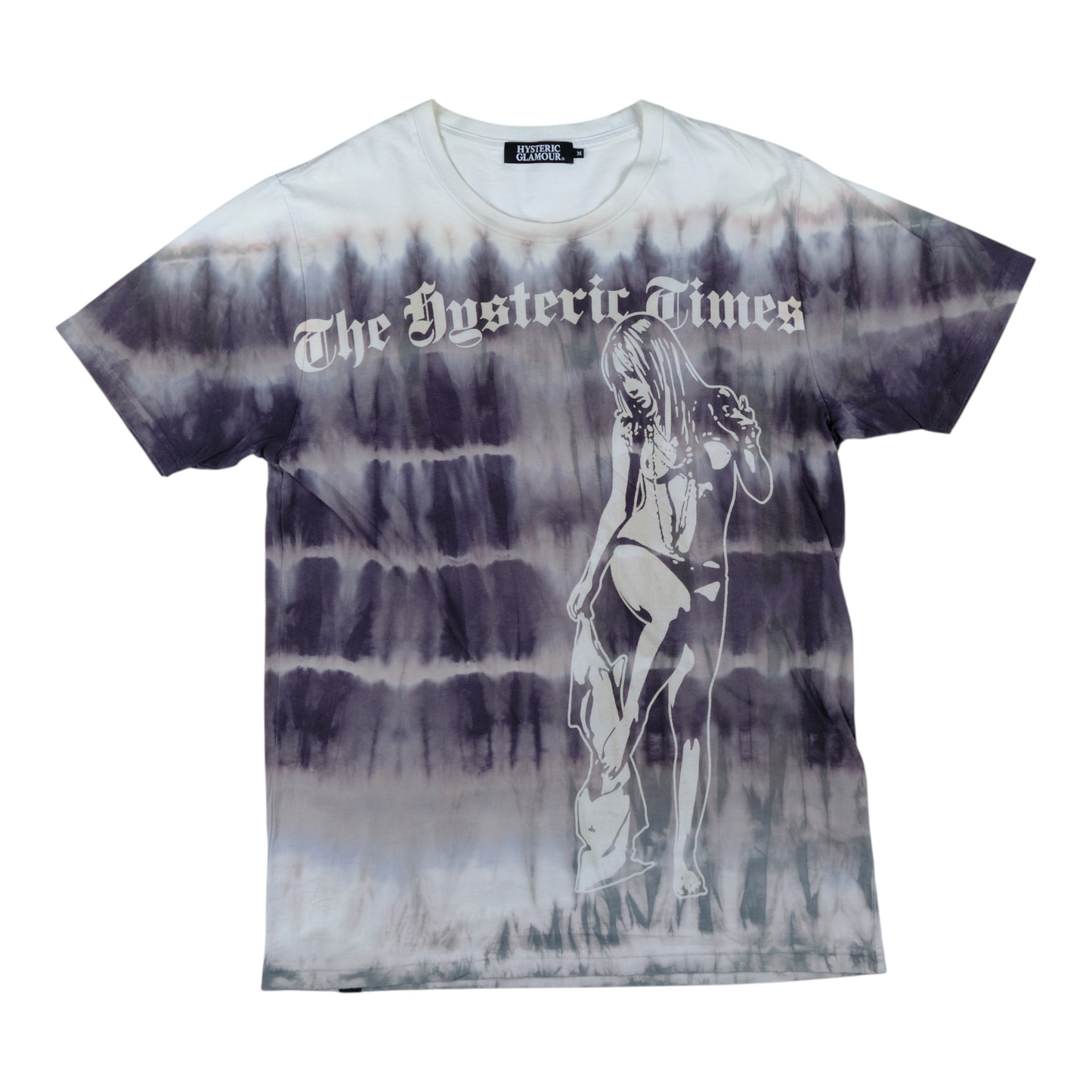 Hysteric Glamour "The Hysteric Times" Tie-Dye Tee