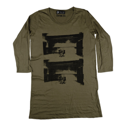 Hysteric Glamour x Andy Warhol "Electric Chair" Long Sleeve Tee