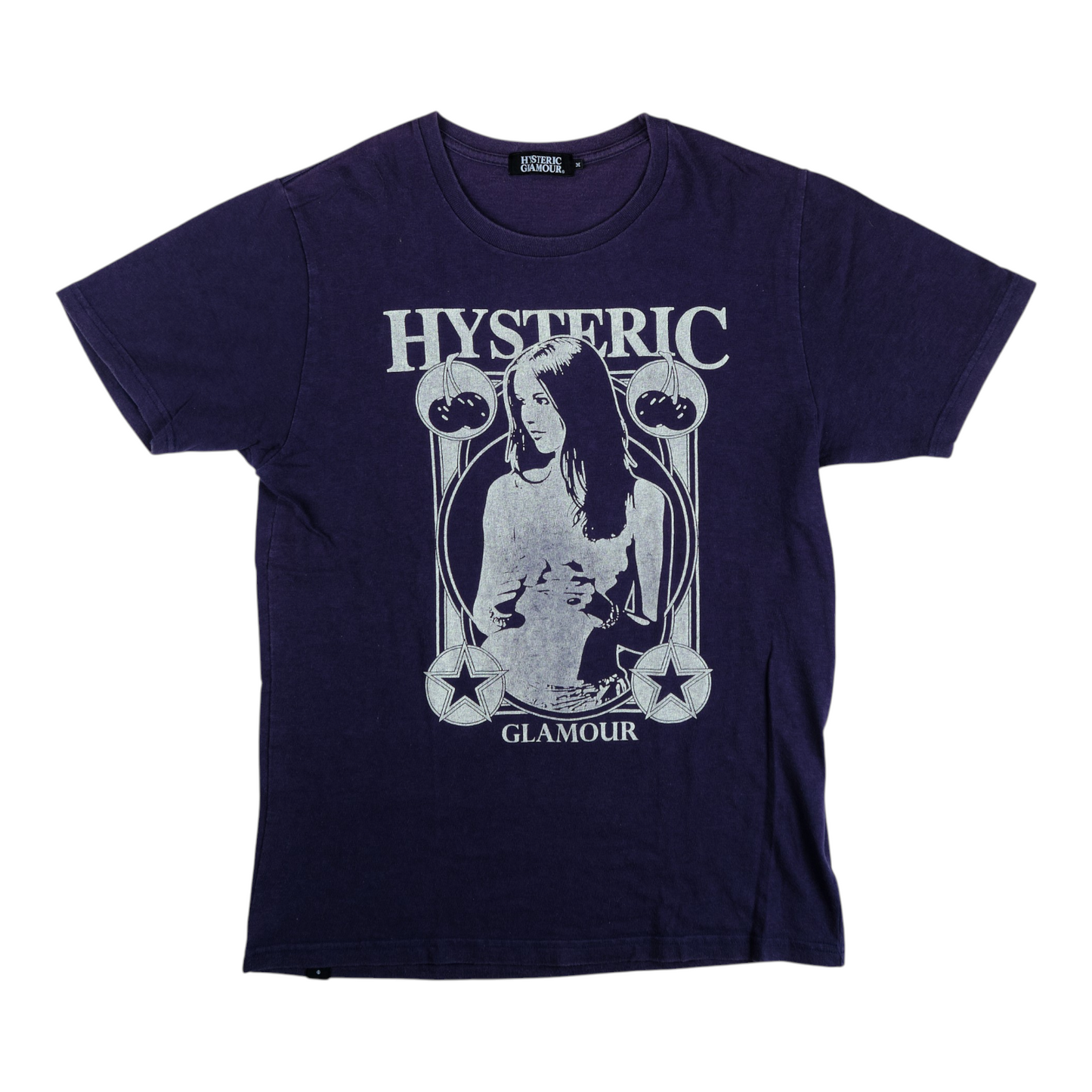 Hysteric Glamour Cherries Indigo Tee