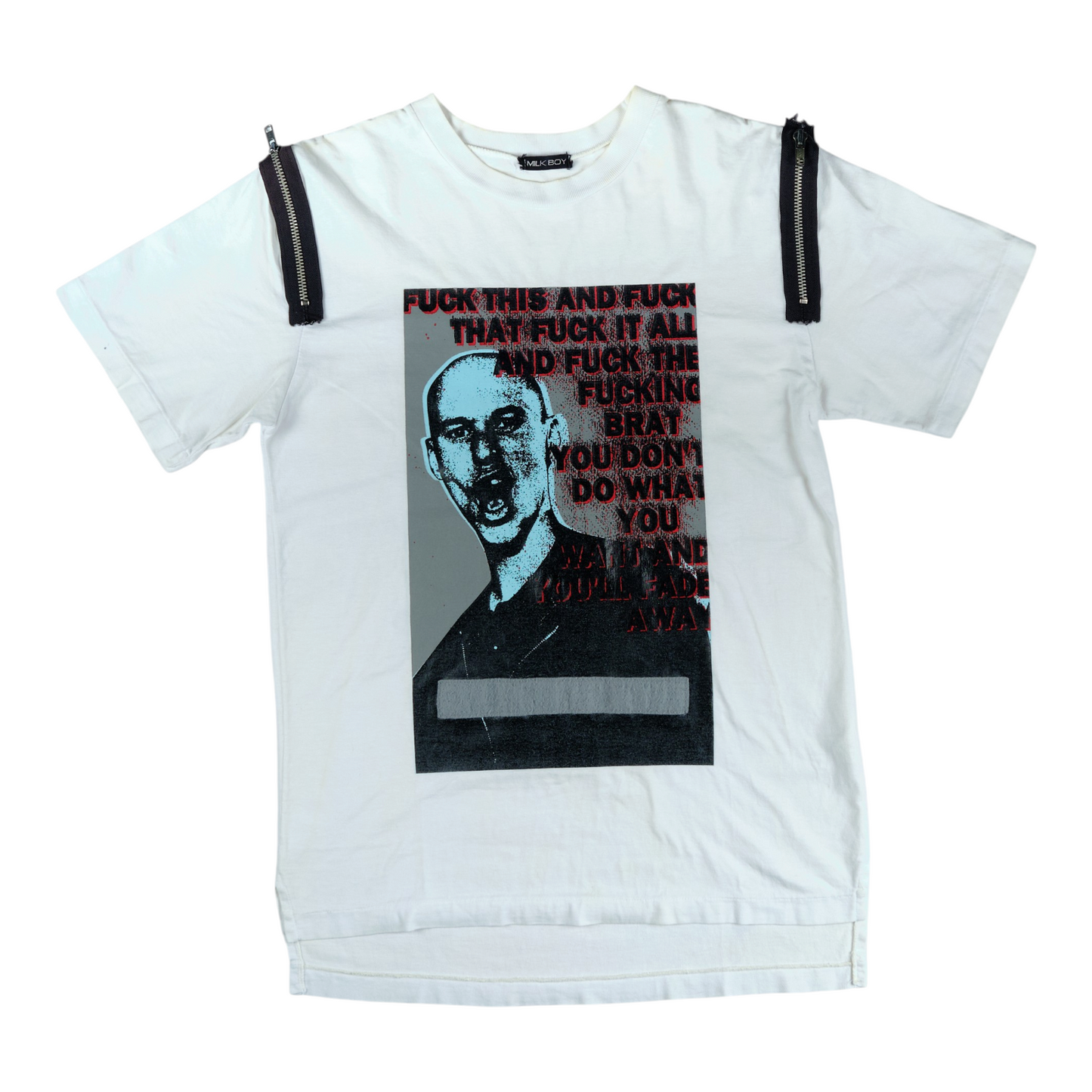 MILKBOY "Fuck This And Fuck That" Zip Sleeve Tee