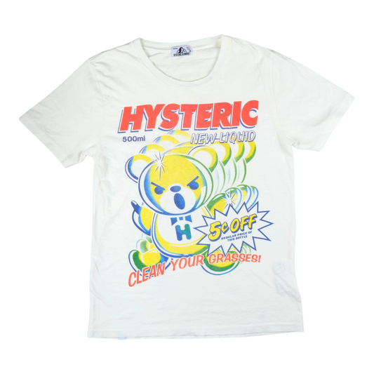 Hysteric Glamour "Clean Your Grasses!" Tee