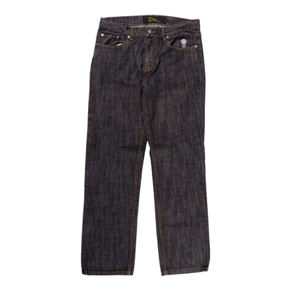 20471120 Hyoma Face Print Denim Jeans
