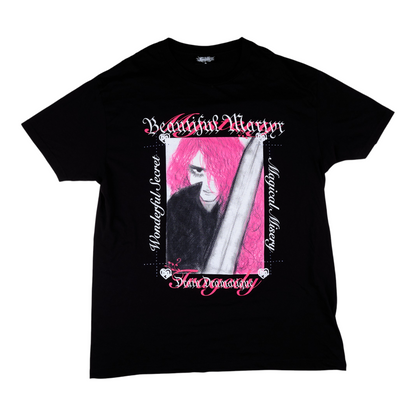 Bladee Martyr Tour "Beautiful Martyr" Black Tee