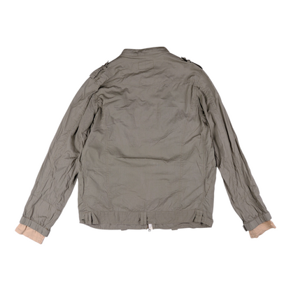 PPFM Khaki Multi-Pocket Zip Jacket