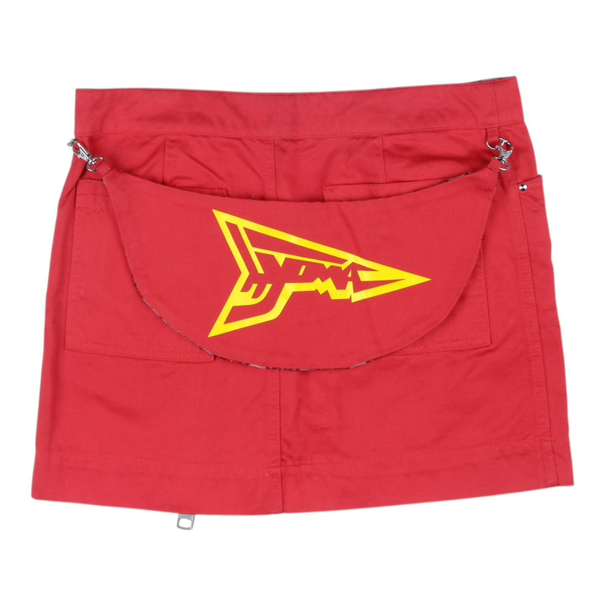 20471120 Hyoma Punk Red Mini Skirt