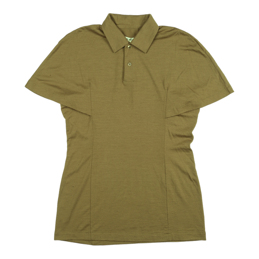 COMME des GARÇONS Olive Green Short Sleeve Polo Shirt