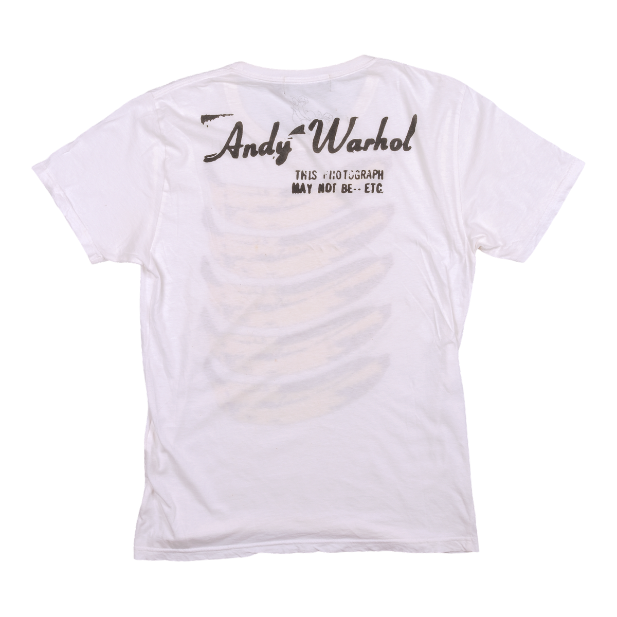 Andy Warhol by Hysteric Glamour Repeated Banana White Tee