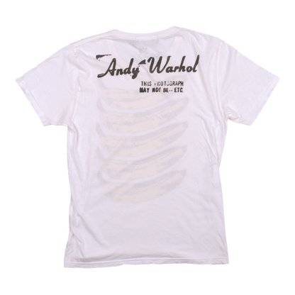 Andy Warhol by Hysteric Glamour Repeated Banana White Tee