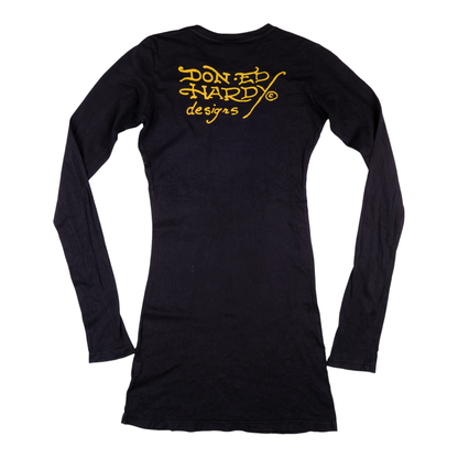 Ed Hardy "Love Kills Slowly" Skull Long Sleeve Top