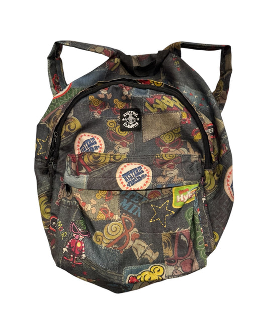 Hysteric Mini Denim Print Backpack