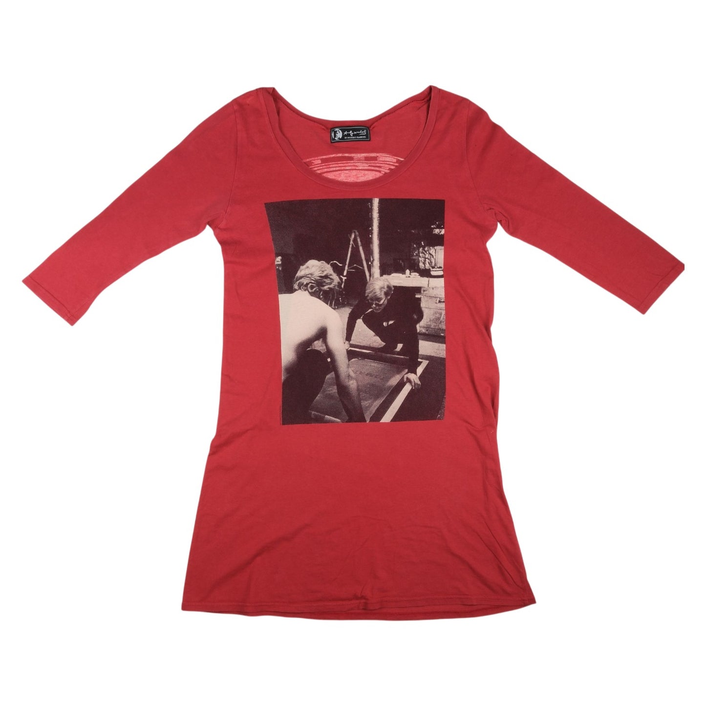 Hysteric Glamour x Andy Warhol Campbell's Soup Red 3/4 Sleeve Tee