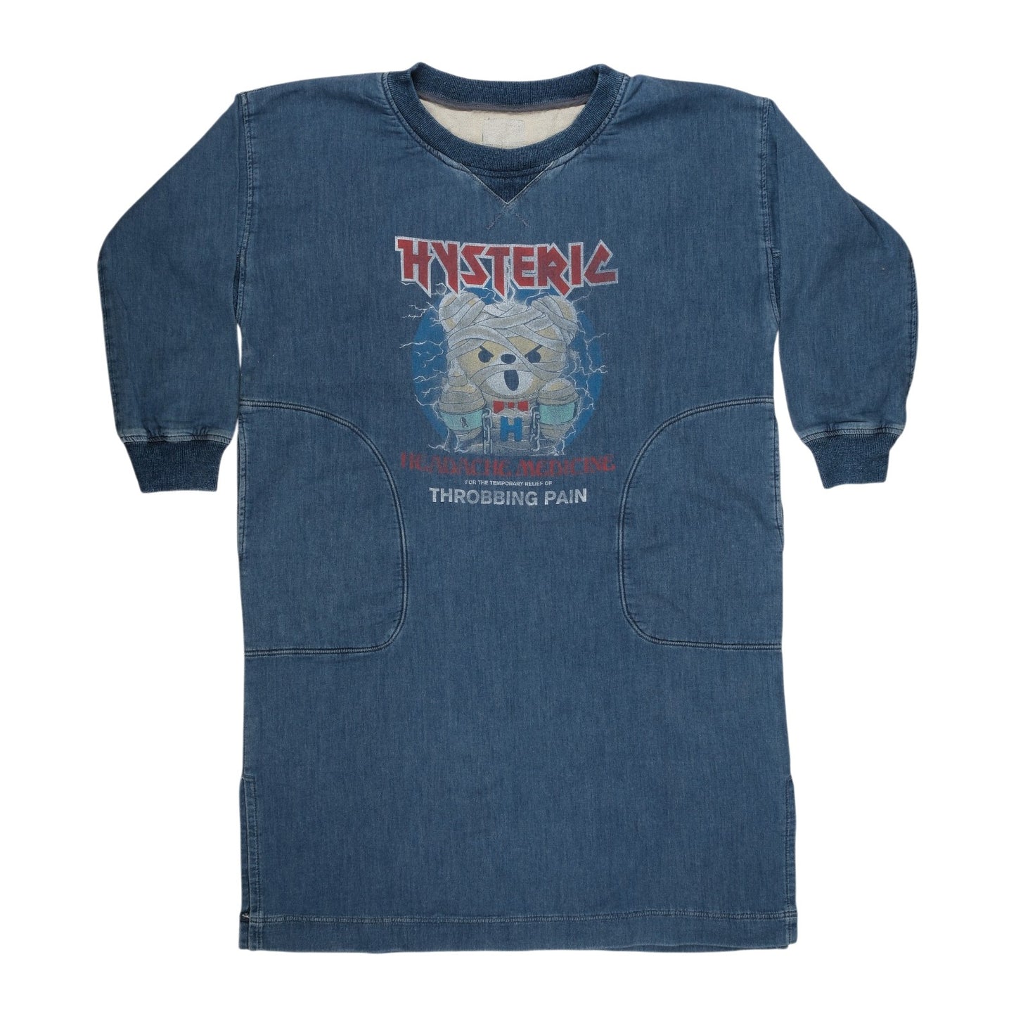 Hysteric Glamour "Throbbing Pain" Mummy Denim Dress