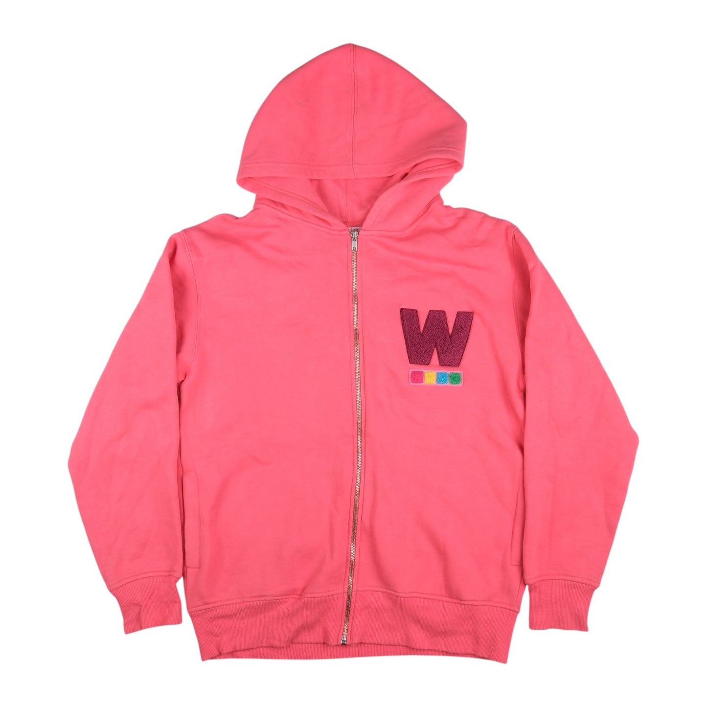 W&LT "3 Star" Pink Zip Hoodie
