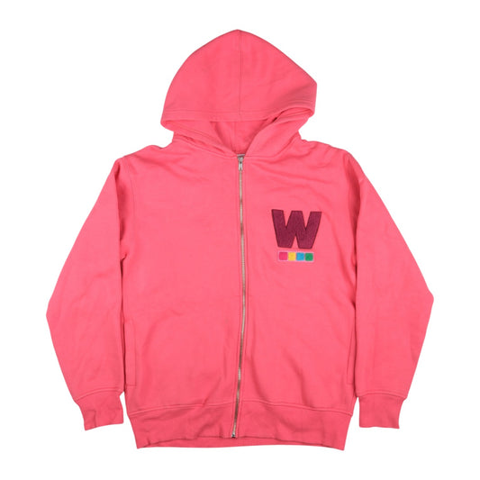 W&LT "3 Star" Pink Zip Hoodie