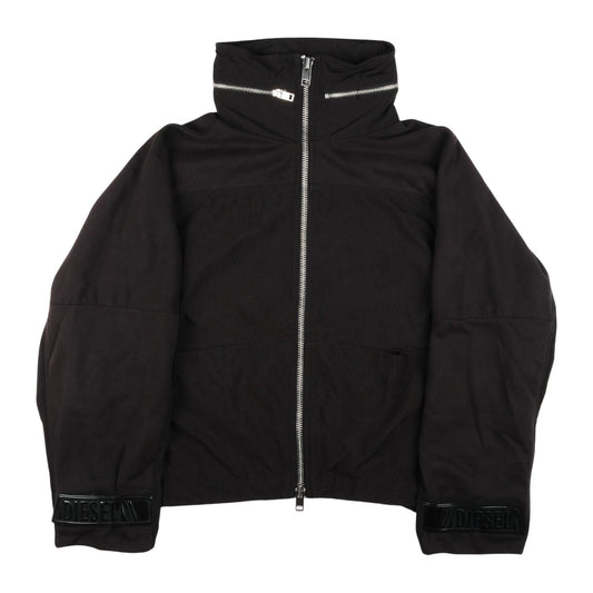 Diesel "Copyright Diesel IND 1978" Black Nylon Jacket