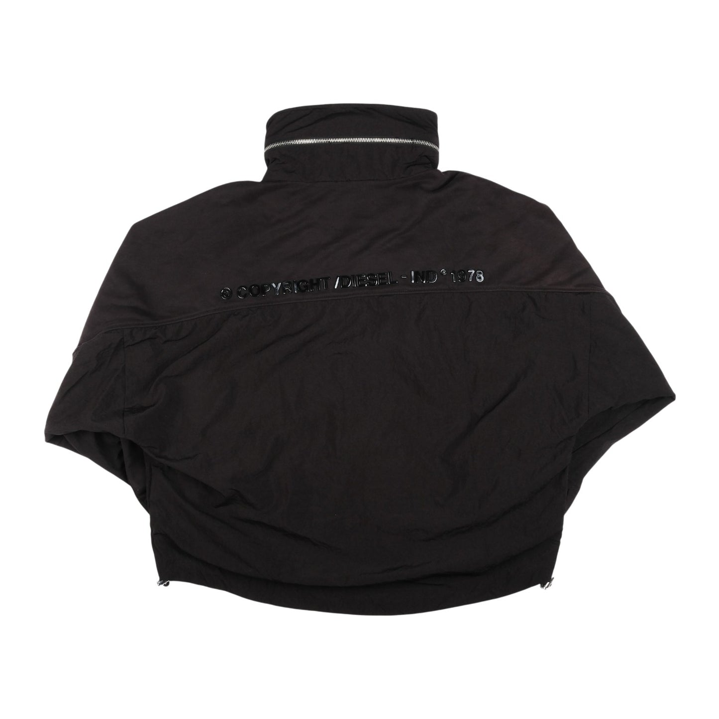 Diesel "Copyright Diesel IND 1978" Black Nylon Jacket