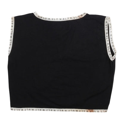 W&LT Multicolour 3D Kiss The Future Cropped Vest
