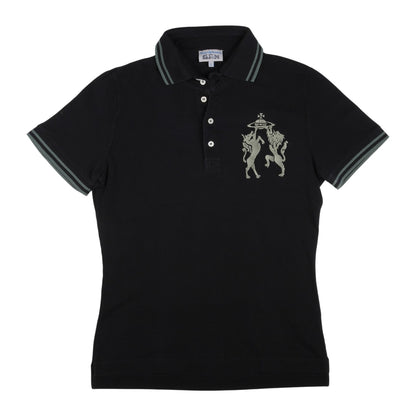 Vivienne Westwood Man Orb Lion & Unicorn Polo Shirt