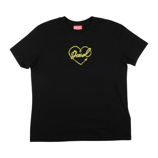 Diesel Heart Logo Graphic Tee