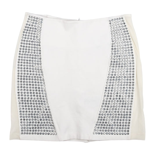 Philipp Plein SS14 Crystal Embellished Mini Skirt