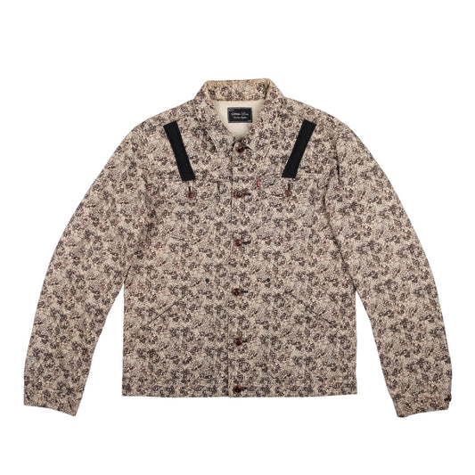 Number (N)ine AW03 "Touch Me I'm Sad" Floral Denim Jacket