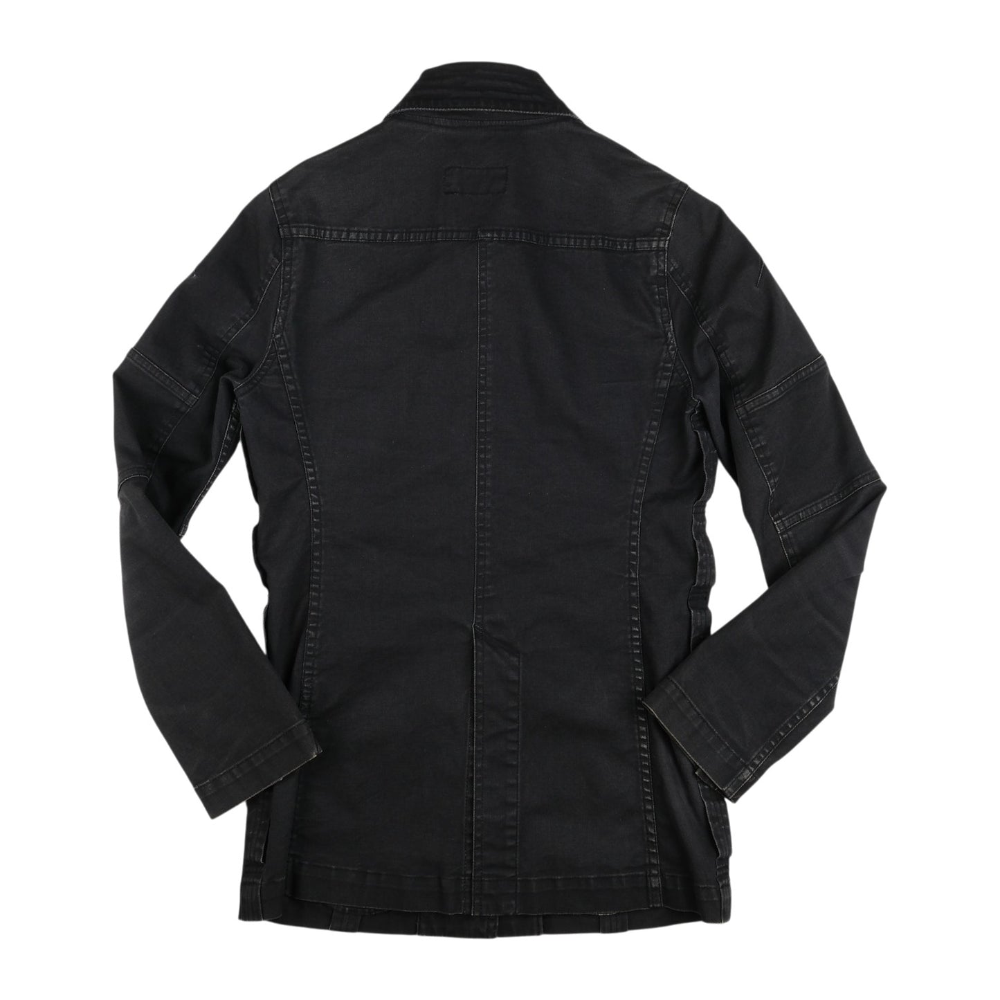 Hysteric Glamour Multi-Pocket Washed Black Denim Jacket
