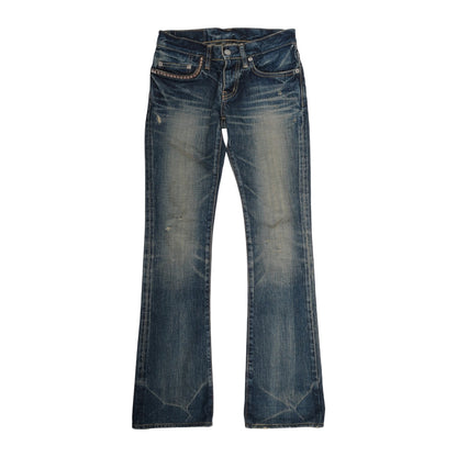 Hysteric Glamour Kinky Jeans Low Rise Flare Denim Jeans