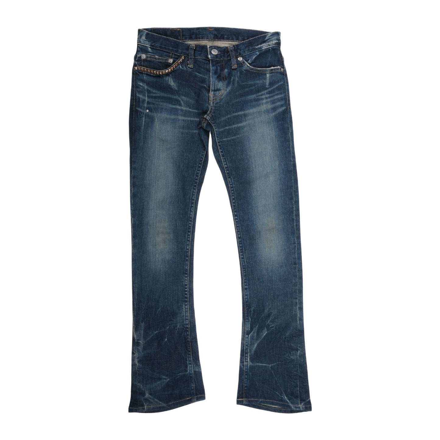 Hysteric Glamour Kinky Jeans Washed Flare Denim
