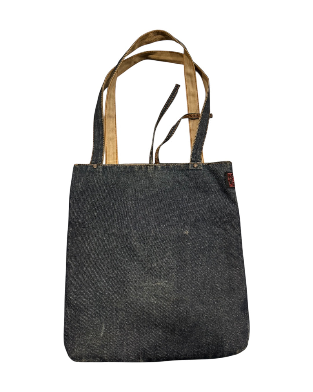 Evisu Reversible Denim Tote Bag