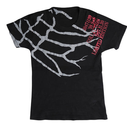 20471120 "Veins" SS98 Black Tee