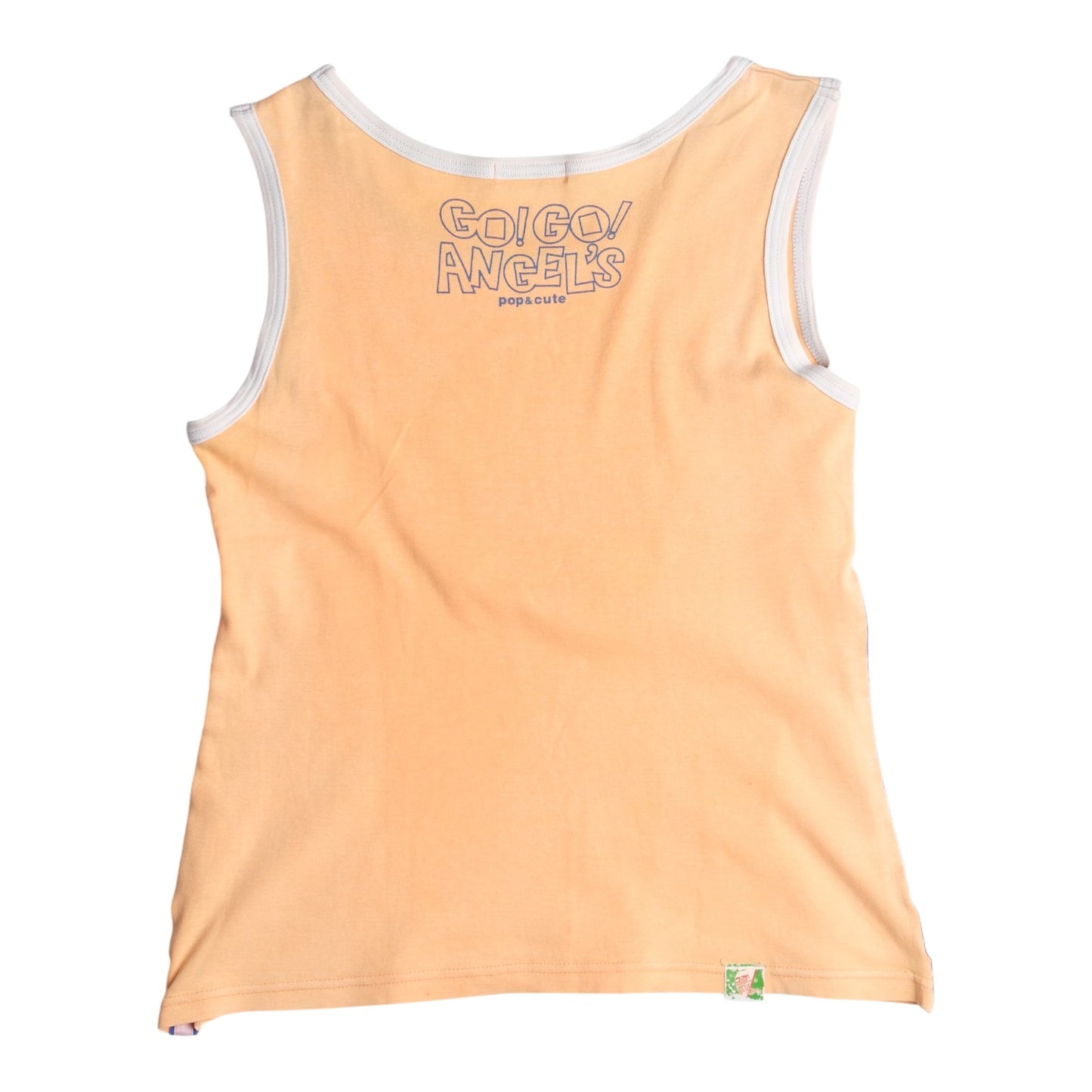 Angel Blue "Beach Style" Hamburger Graphic Tank Top