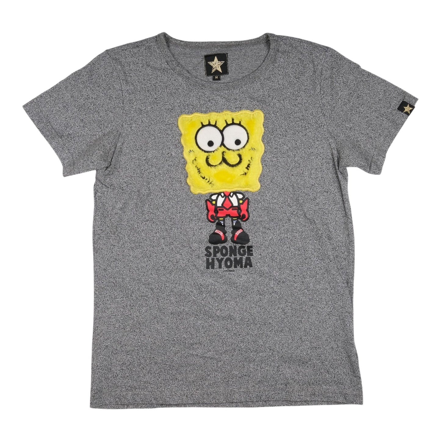 20471120 Hyoma "Sponge Hyoma" SpongeBob Parody Grey Tee