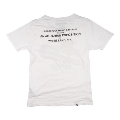 Hysteric Glamour × THEATER8 × PEANUTS Woodstock Guitar White Tee